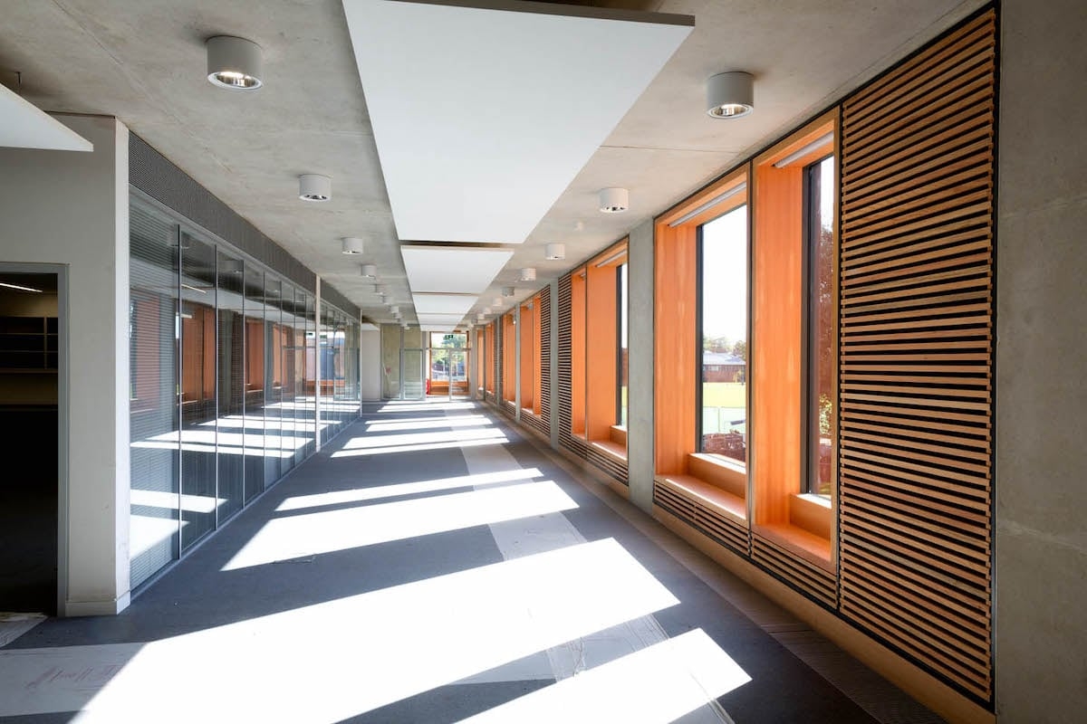 Abingdon School Yang Science Centre, Abingdon, Oxfordshire. Patrick